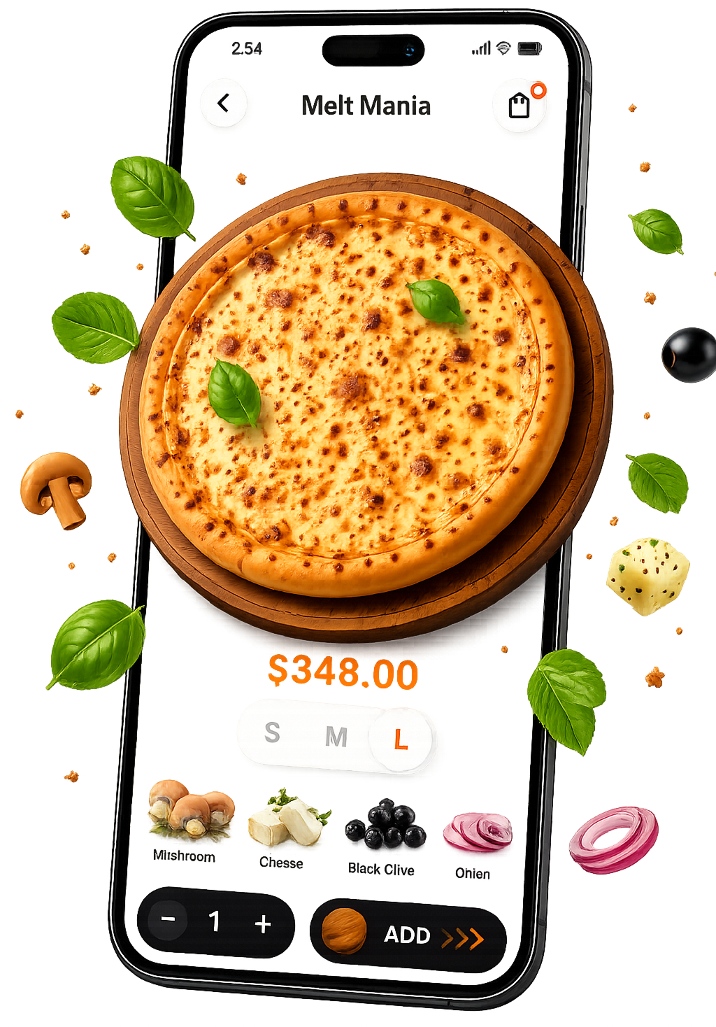Dynamic Pizza Customizer